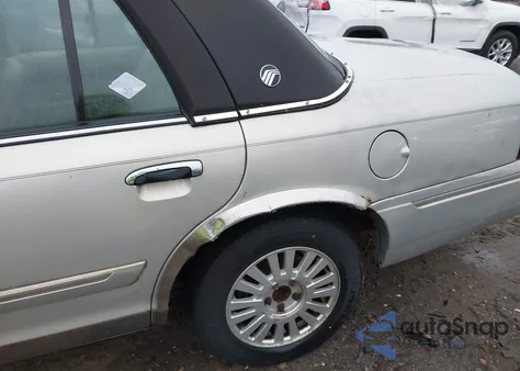 2008 Mercury Grand Marquis Gs from USA, damaged, VIN 2MEFM74V48X620794